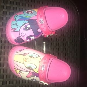 CROCS Shoes - My little pony pink crocs CROCS Shoes - My little pony pink crocs